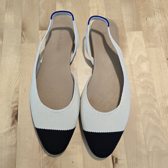 Rothy's The Almond Slingback Conch Captoe Size 9 - Picture 1 of 8